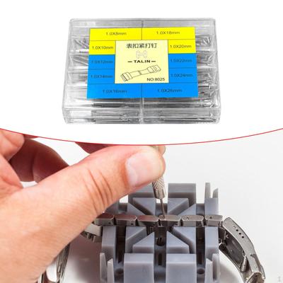 1 Box of Watch Band Spring Bar, Strap Link Repair Tools Connect Replacement Watchmaker Tool