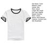 Men Summer Sports T-shirt Short Sleeve O Neck Sweat Absorption Quick Dry Soft Breathable Contrast Color Elastic Advertising Shirt Sports Meet Top