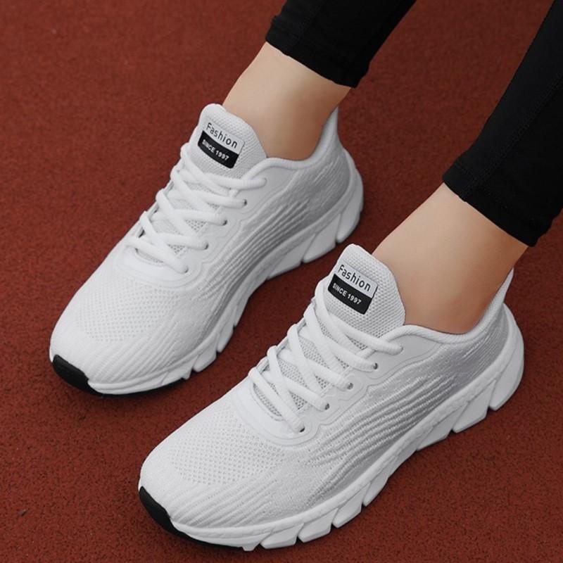 Sneaker Woman Shoes Fashion Lace Up Women'S Sneakers Solid Women'S Sports Shoes Trainers Footwear Original Women'S Tennis