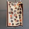 Autumn New Cashmere Tassel Scarf Women's Fashion Age-reducing Jacquard Scarf Warm and Thickened Large Shawl