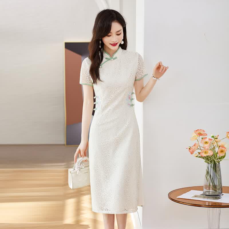 New Chinese Style Cheongsam Dress