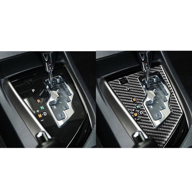 For Toyota Corolla Levin 2014 2015 2016 2017 2018 Carbon Fiber Central Gearshift Gear Box Shift Panel Stickers Car Accessories