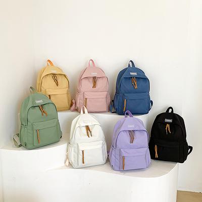 Mochila Kawaii de grande capacidade para todos os gostos, versão coreana, bolsa de armazenamento simples, material de escritório para volta às aulas, papelaria fofa