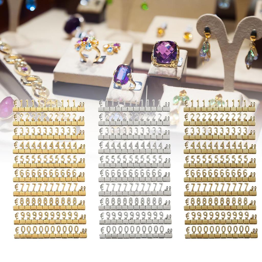 Cube Price Display Tags, Small Price Marker Labels, Jewelry Tags for Watch Shop,
