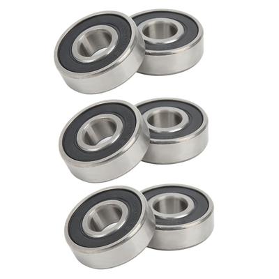 6Pcs 6201 Sealed Bearing High Carbon Steel Car Ball Bearing for Electric Motors Power Tools Vehicle