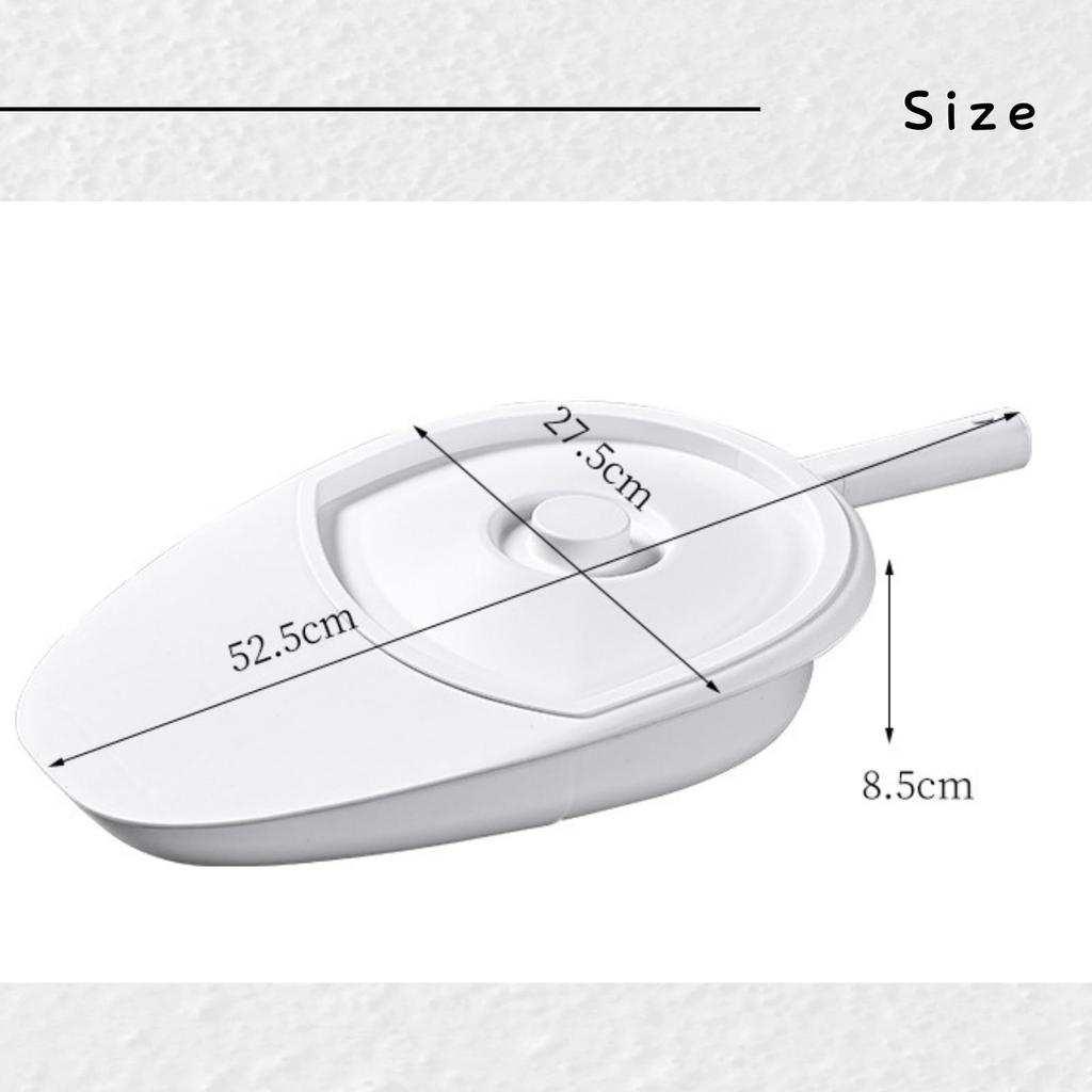 All Trust Insertion Toilet, Nursing Care, Nursing Care Bed, with Lid, Bedside Toilet, Potty