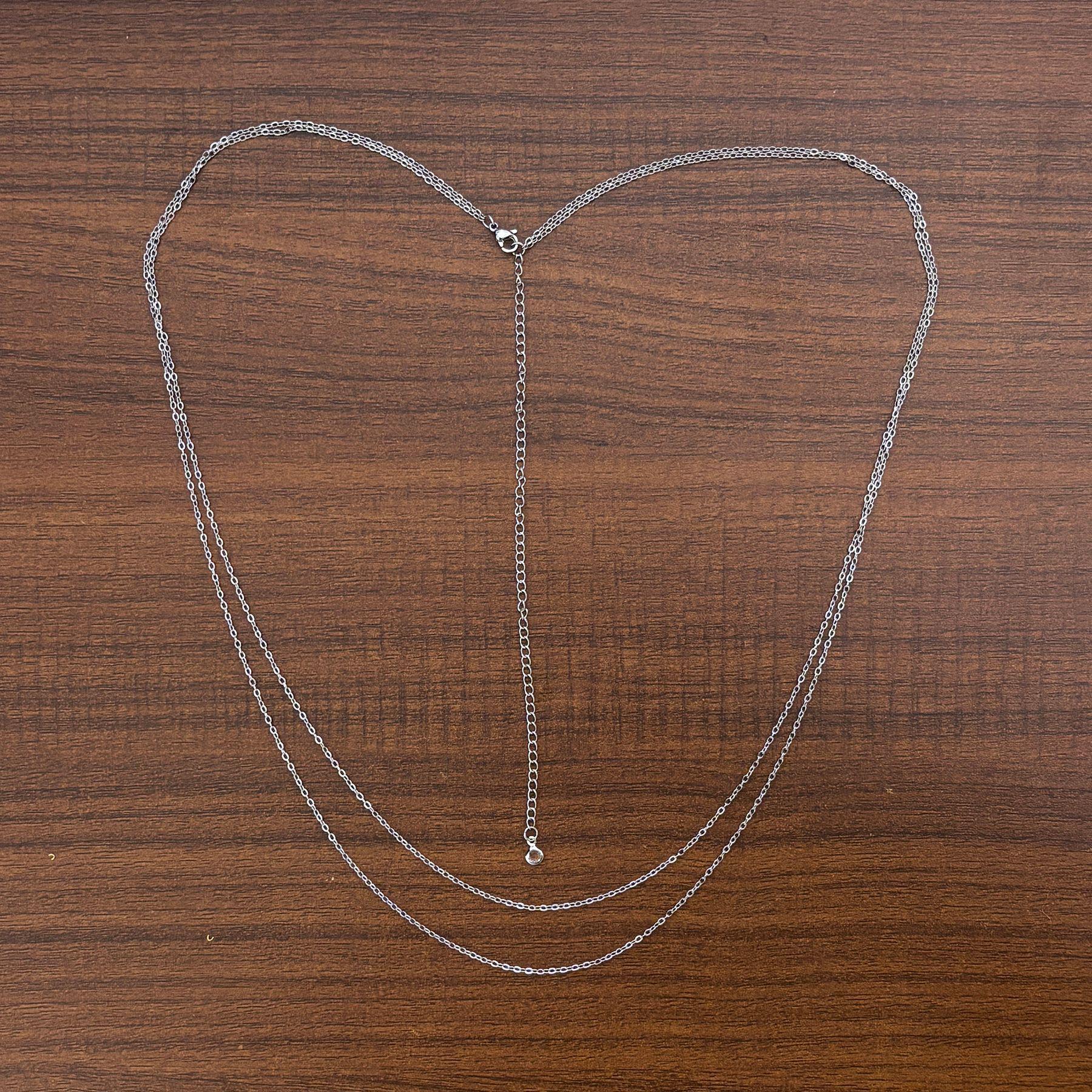 Double Layer Fadeless 18K Gold-Plated 304 Stainless Steel Waist Body Chain Jewelry