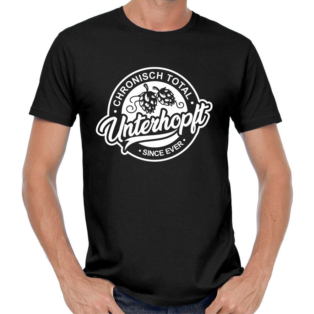 

Under Hopped Beer Party Oktoberfest Saying Comedy Fun Funny Festival T-Shirt L