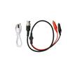 DSO183 0-500KHz Digital Oscilloscope DIY Loose Parts Teaching Practical Training Electronic Production Kit DC5V Type C Interface