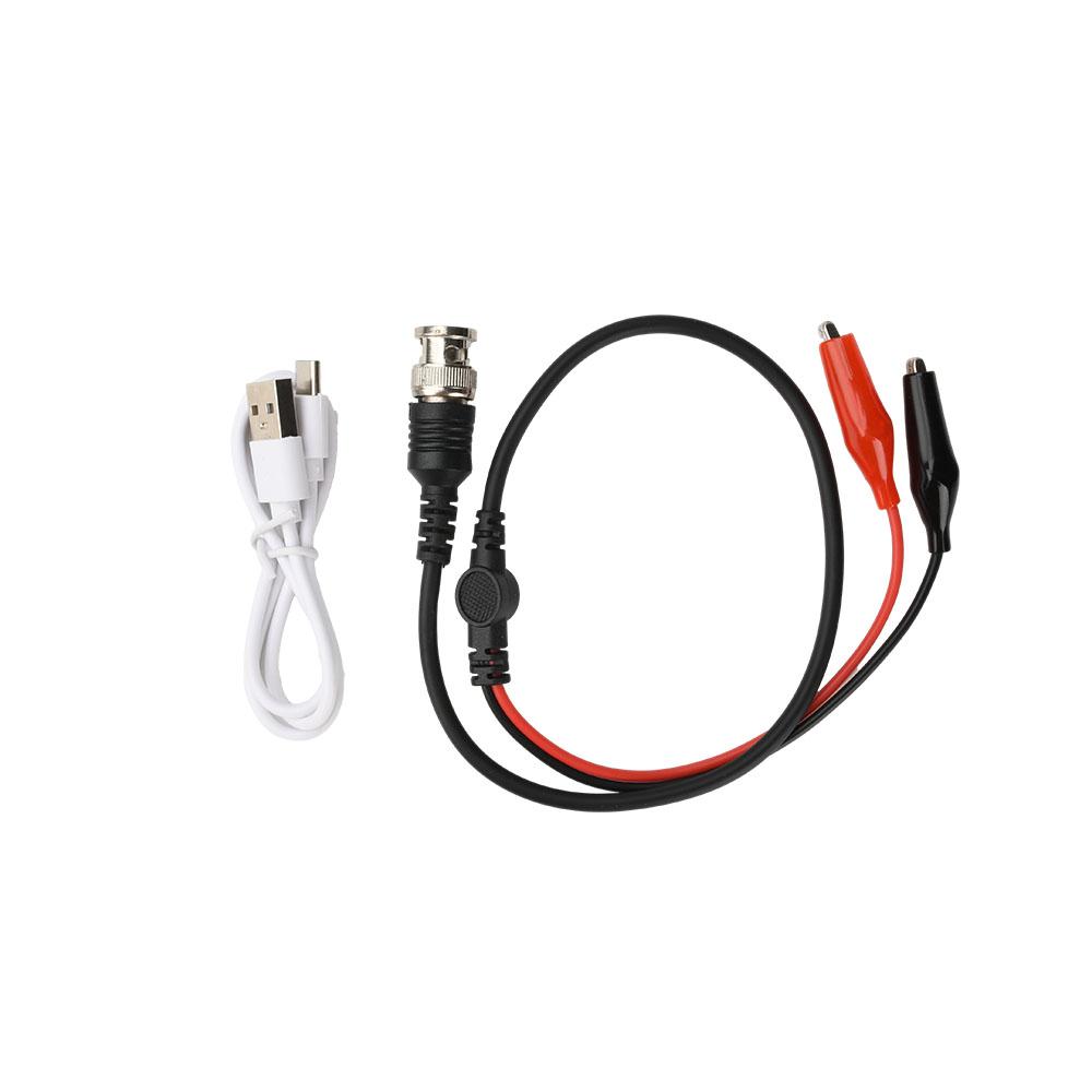 DSO183 0-500KHz Digital Oscilloscope DIY Loose Parts Teaching Practical Training Electronic Production Kit DC5V Type C Interface