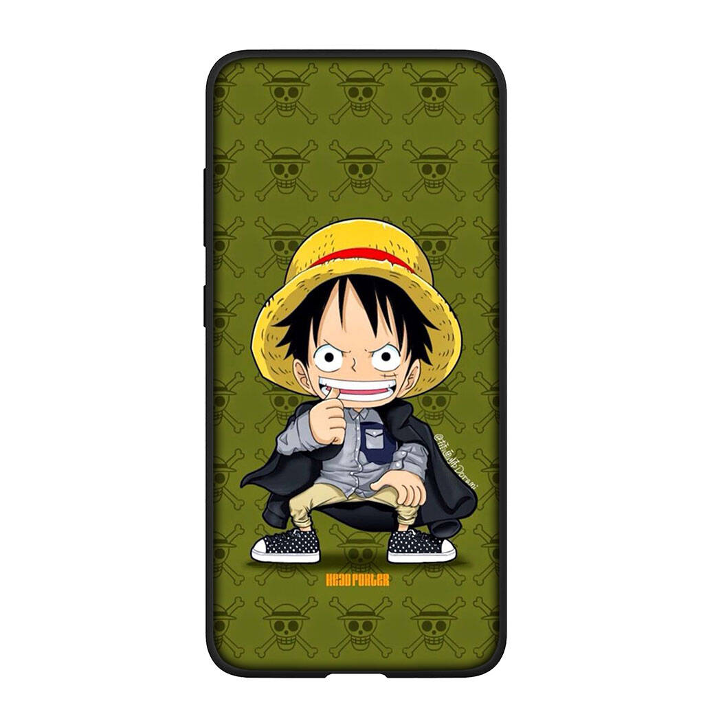 Phone Case for iPhone 17 15 16 Plus X Redmi Note 14 12 11 13 Pro Max Huawei P30 P20 Lite OPPO A60 A40 A80 A16 Cute Luffy One Piece Roronoa Zoro Cover