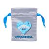 Sanrio Set of 2 Drawstring Bags Animal Cinnamoroll Polyester 071731 (SANRIO) (Monotone Design)