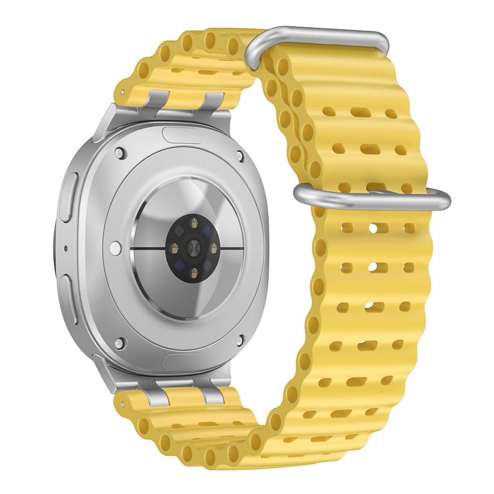 Breathable Watch Strap for Samsung Galaxy Watch8 Classic 46mm/Watch8 44mm/40mm Silicone Band