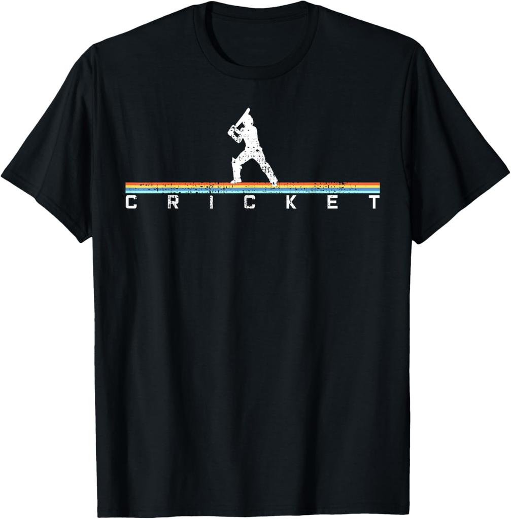 Cricket Cricketer Gift Batsman TShirt Custom Printed Graphic T Shirts  Short Sleeve Tee  Funny Shirt Camisas Streetwear