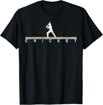 Cricket Cricketer Gift Batsman TShirt Custom Printed Graphic T Shirts  Short Sleeve Tee  Funny Shirt Camisas Streetwear