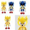 Bambole Peluche Sonic Shadow The Hedgehog Super Morbide da 30cm per Bambini e Adulti