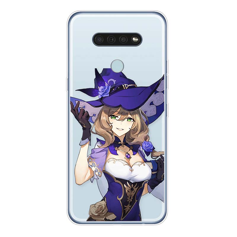Genshin Impact Game For LG K92 K52 K62 K22 K71 K61 K51S K41S G8 G8S G8X V35 V50 V40 V50S V60 Q60 Phone Case