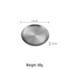 Jingyuheng 14cm 304 Edelstahl Koreanische BBQ-Platte - 10er-Pack