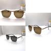 2023 Business Polarized Sunglasses Black Frame Grey Lens Uv400 Men Women Wholesale