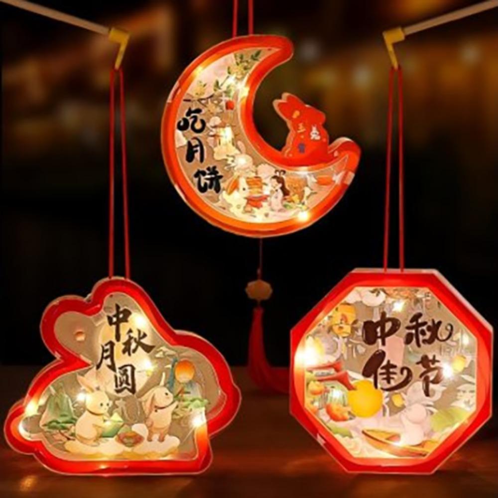 Handmade Mid-Autumn Festival Projector Lantern Lantern DIY Material Package  Mid-Autumn Festival