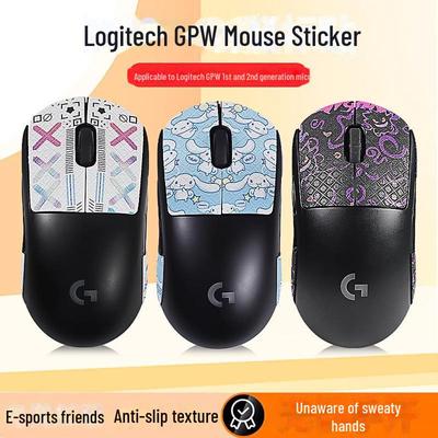 Autocolant protector de spate anti-alunecare, anti-transpirație pentru Logitech GPW Gen 1 & 2