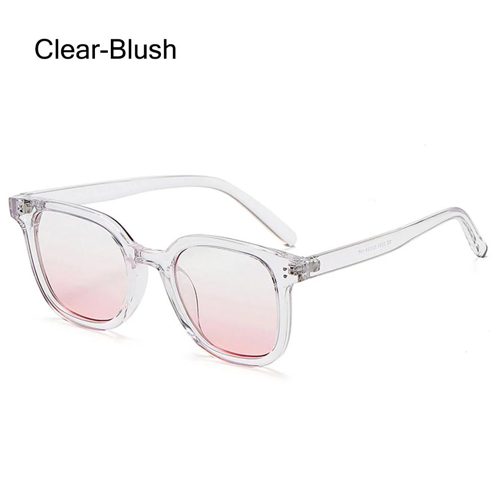 New Ins Popular Square Sunglasses Women's Fashion Oversized Sunglasses UV400 Sun Glasses Vintage Men Shades Eyewear 6Colors