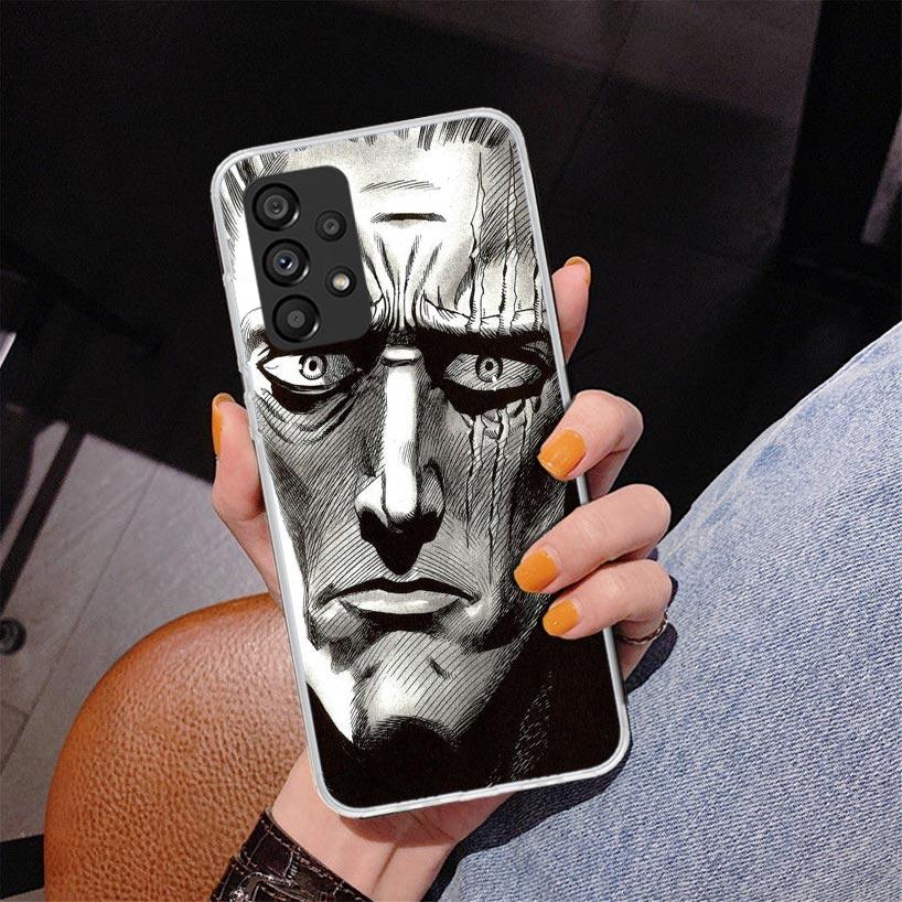 Anime One-Punch Man Phone Case For Samsung Galaxy A17 A16 A15 A14 A13 A57 A56 A55 A54 A53 A37 A36 A35 A34 A33 A26 A25 A24 A23 Ga