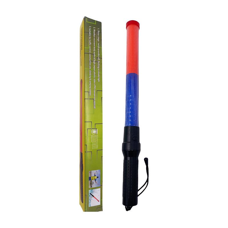 Rechargeable LED Traffic Baton Flashing Emergency Night Warning Stick