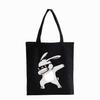 Dabbing Unicorn Panda anime Shopper bag Teenage students reusable canvas bag handbag bag Women's Shoulder tote bag Bolsas