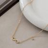 Fashion Figure 8 Pendant Necklace Female Simple Collarbone Chain Jewelry