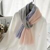 Warm Thorn Wool Scarf for Women Autumn and Winter Imitation Cashmere Light and Color Matching Scarf