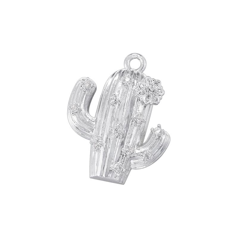ZHUKOI Western Cowboy Desert Metal Pendant Golden Plated with CZ Stone Jewelry Accessories :VD1757-VD1765