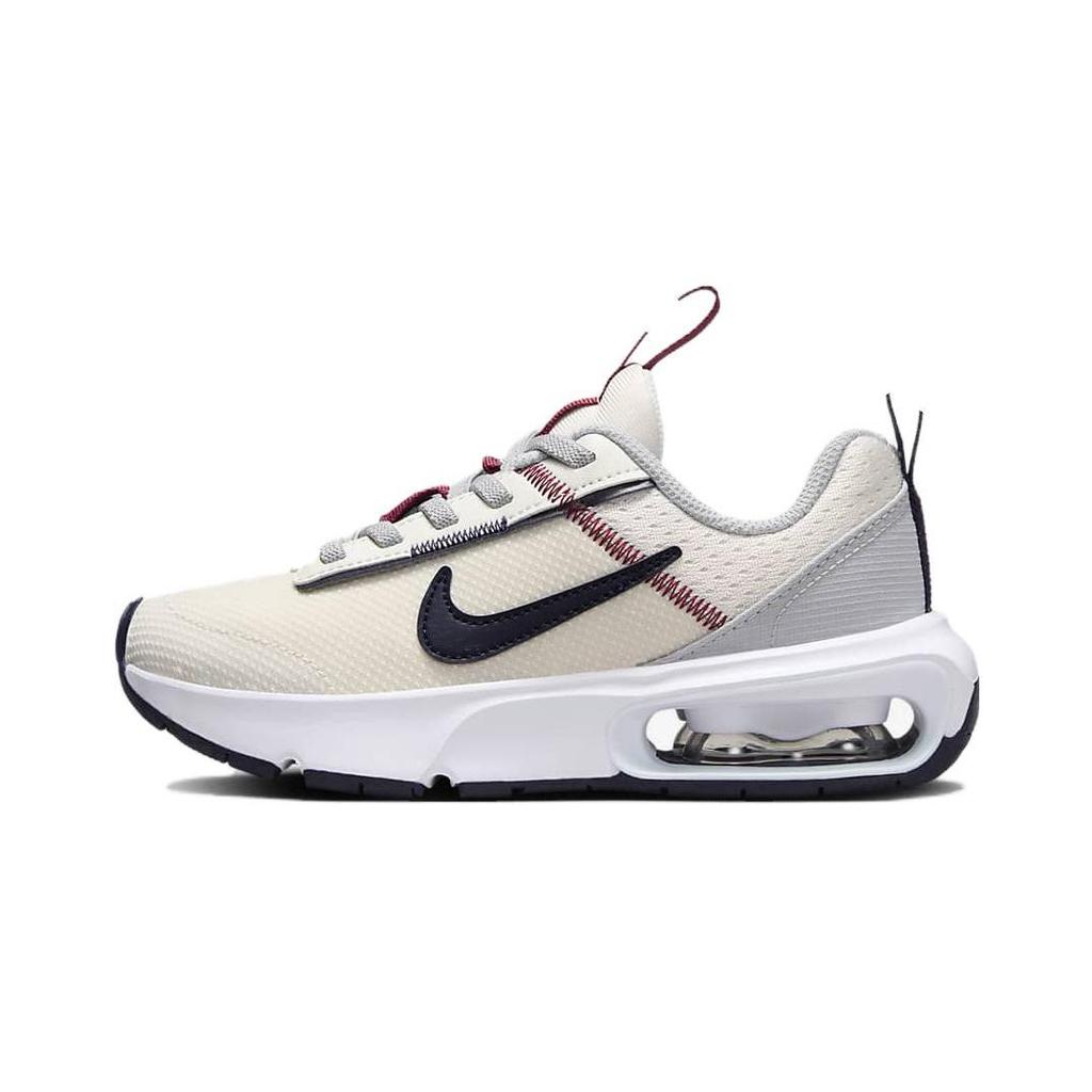 Nike Air Max Interlock Lite PS Phantom Dark Obsidian Kids Sneakers Cream Light-Smoke-Grey Team-Red DH9394-006