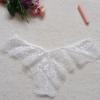Lace Lady Sexy Breathable Black White Underwear Plus Size S-XXL Fit Big Size Lingerie Panties G String Thong Floral