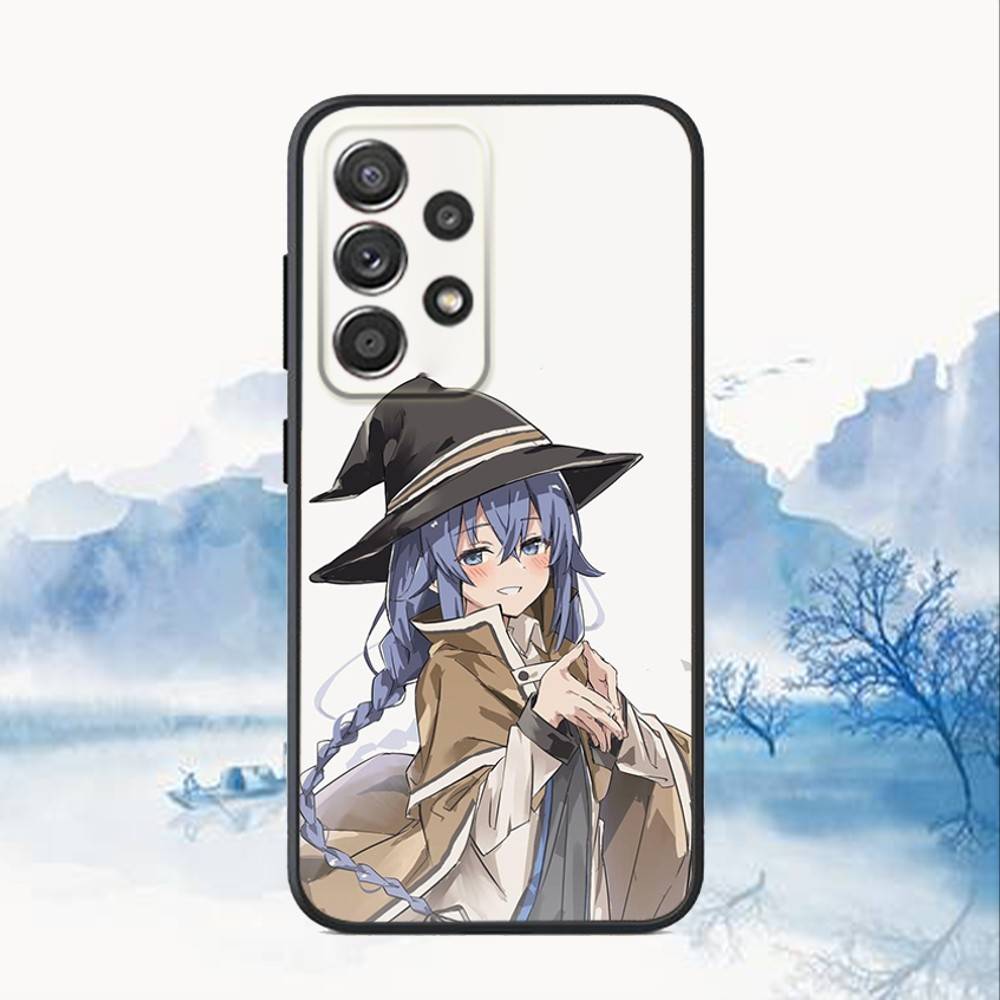 Mushoku Tensei Roxy Phone Case For Samsung S25,S24,S21,S22,S23,S30,Ultra,S20,Plus,Fe,Lite,Note,10,9,5G Black Cover