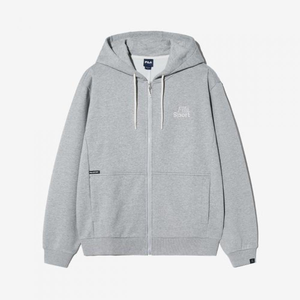 Fila Basic Hooded Zip Up Fs2fth1101u Lml Grey/W90