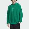 Adidas Reversible Hoodie With Letter Logo Print Unisex Hoodies Smoke-Green IZ1617