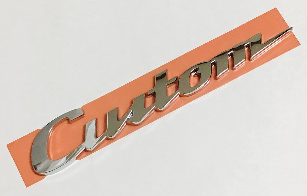 Genuine Car Emblem with Masking Tape - Custom (Compatible with Honda and all other vehicles) Includes masking tape for temporary attachment.