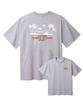 BEMIGHTY Palm Tree Oversized Short Sleeve T-Shirt [Melan Grey] (A Type)