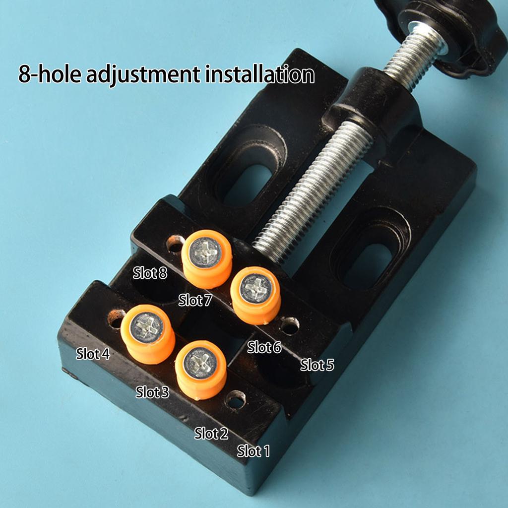 Portable Mini Vise Clamp for DIY Projects and Handicrafts Easy Adjustment Table Benches Clamp Carving Holder Hand Tool