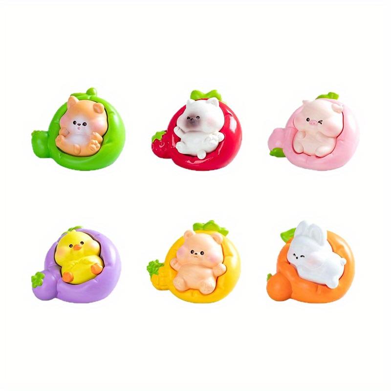 Cute Fruit Cute Small Animal Dolls Micro Landscape DIY Decorations Blind Bag Accessories Car Small Ornaments