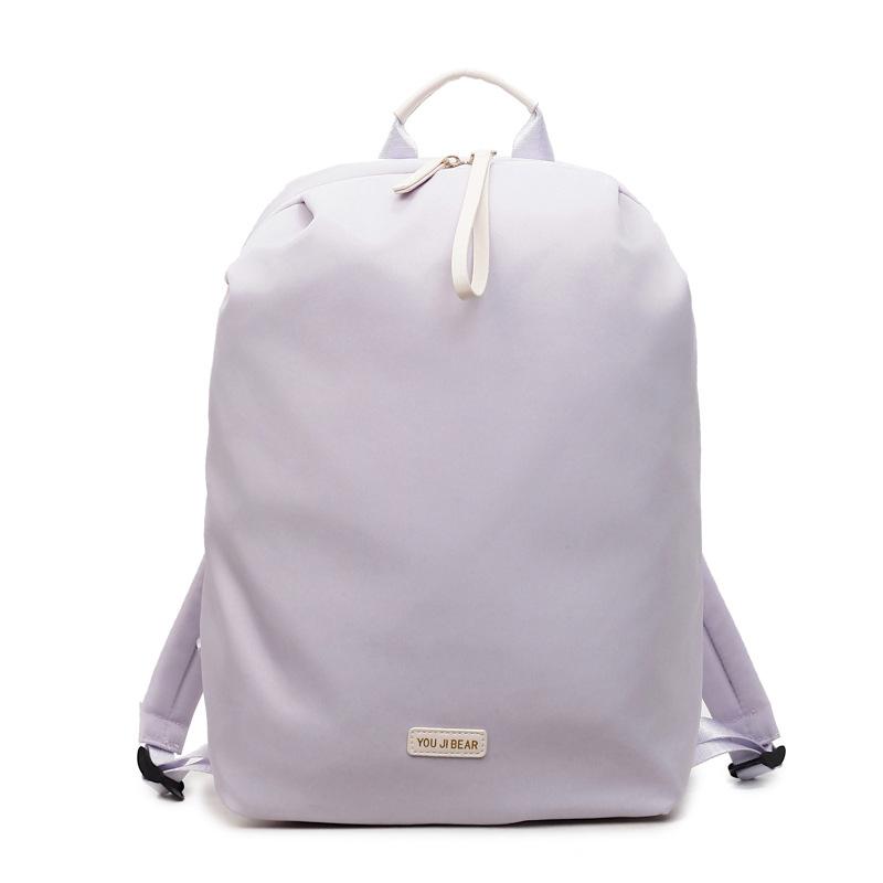 Autumn Simple Backpack for Men and Women Light Casual Schoolbag Travel Travel Commuter Backpack