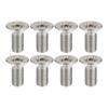 uxcell Brake Disc Rotor Screws Stainless Steel Front Rear Fastening Hardware Bolt Kit Fits