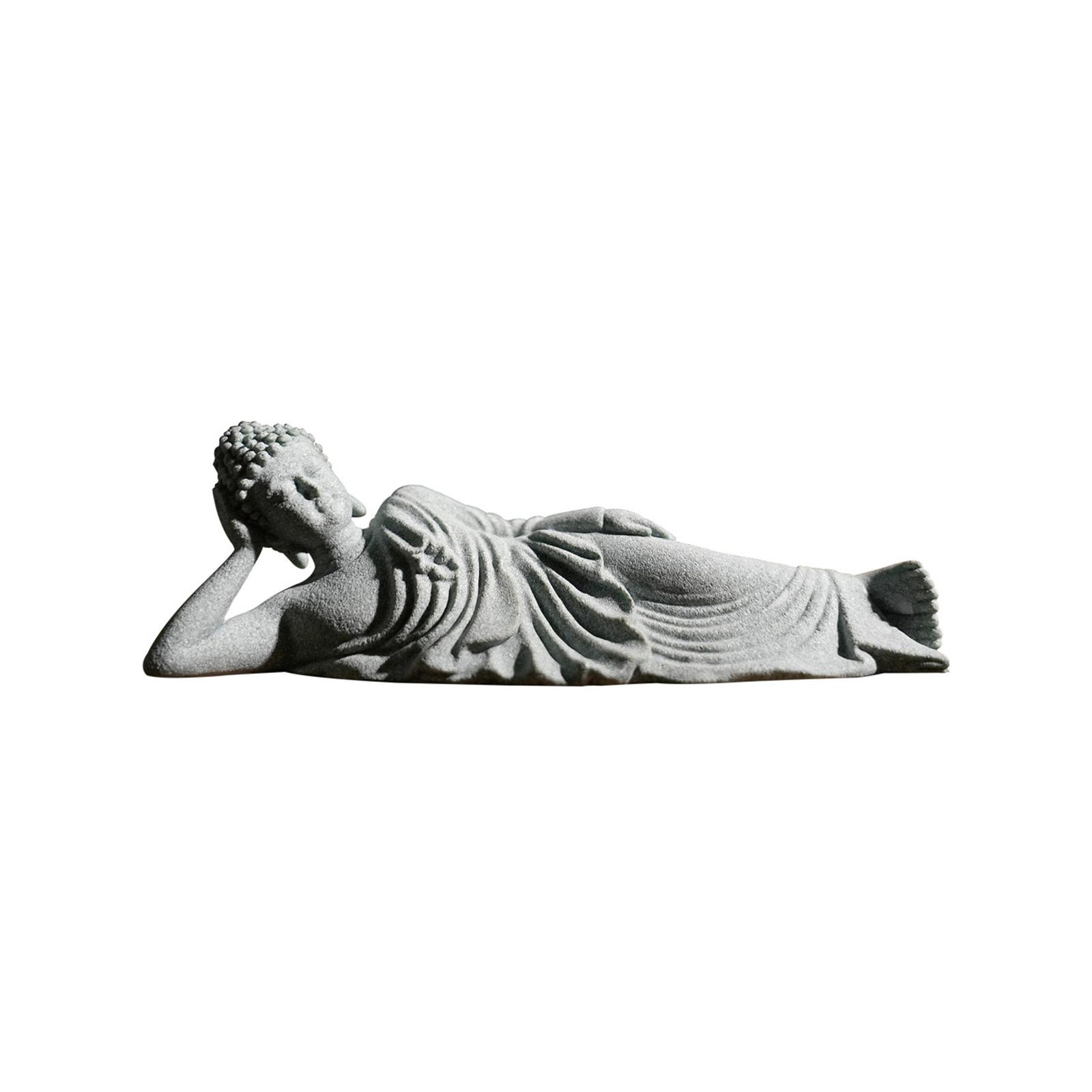 

Reclining Buddha Figurines Buddha Statues for Home Office Decor Sleeping Buddha Sculpture Housewarming Gift Buddha Decor S