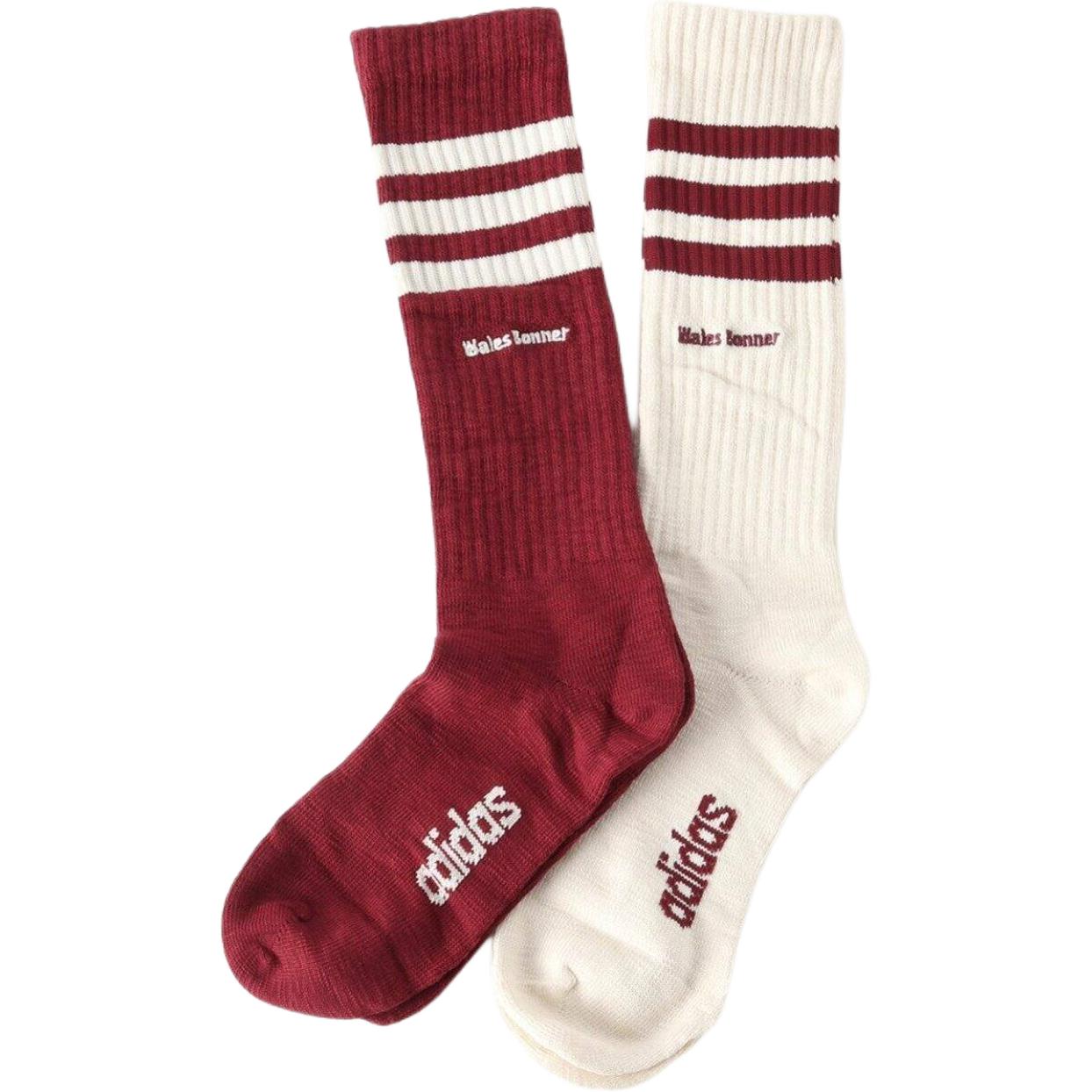 

Adidas x Wales Boner 3-Stripe socks (pack of two) JH3610 M