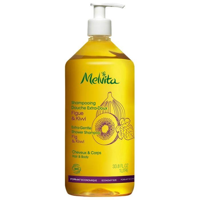 Melvita Les Essentiels Shampooing Douche Extra-Doux Bio 1L