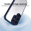 Clear Soft Frame Phone Case for Samsung Galaxy S25 S24 S23 S22 Plus Ultra S21 S20 FE Shockproof Protect Cover Hard Acrylic Shell