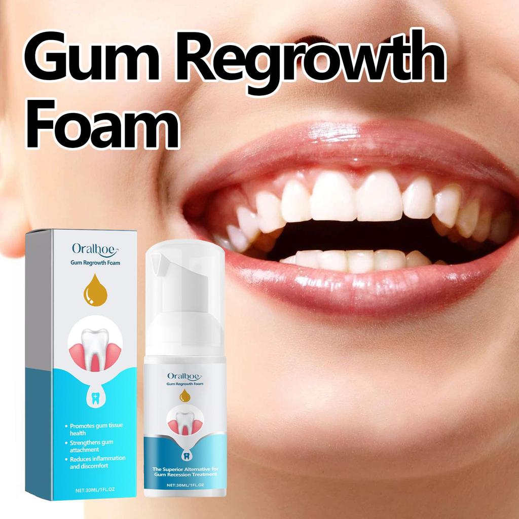 30ml Gumová pěnová pěna Čisté zuby Péče o zubní kámen Dásně Čisté zuby Proti zubnímu kazu Svěží dech Pěna