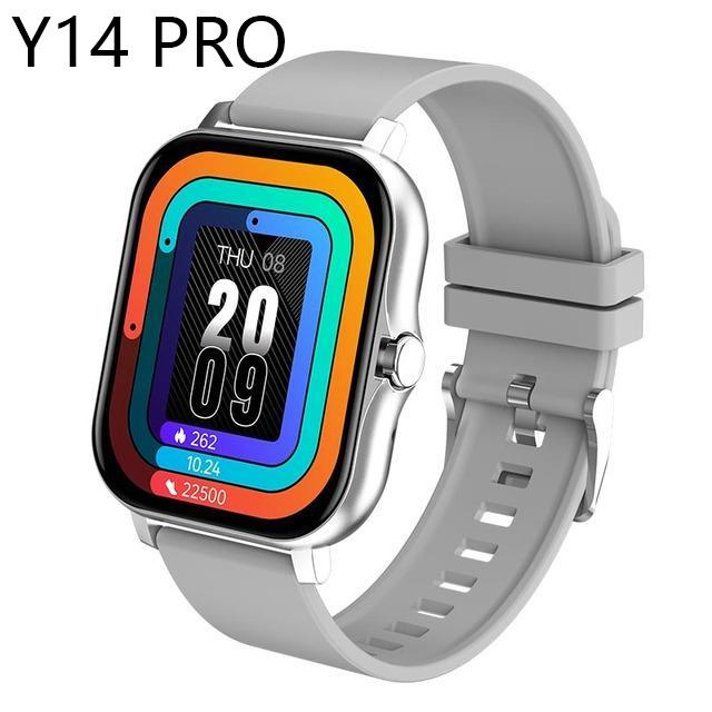 Y14 PRO Damen Smartwatch Herren 1,8" Farbdisplay Voll-Touch Fitness Tracker Herren Anruf Smart Clock Damen Für Android IOS