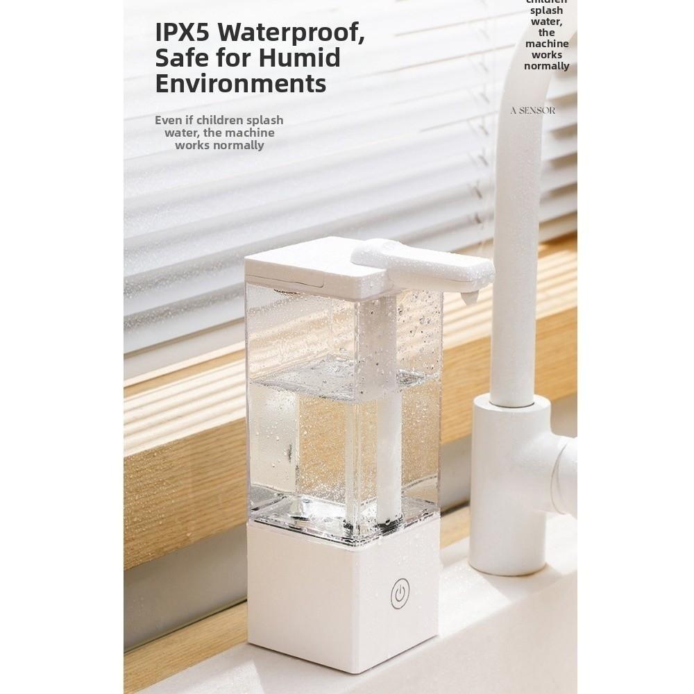 Space Saving Touchless Soap Dispenser Waterproof Kitchen Liquid Dispenser  Shampoo